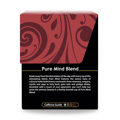 Buddha Teas Organic Pure Mind Blend - Herbal Tea, Caffeine Free