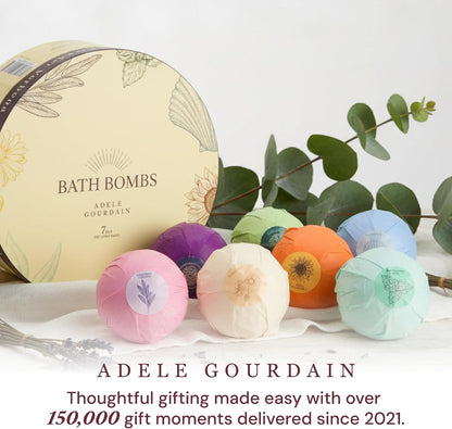 XXXL Bath Bombs for Women, 7pc, Birthday Gifts for Women by AdeleGourdain