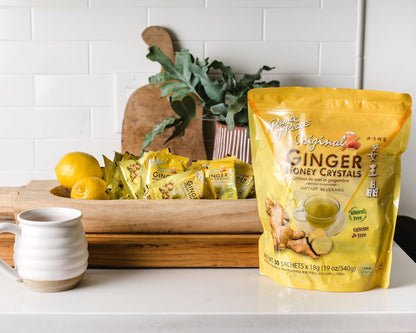 Prince of Peace® Instant Ginger Honey Crystals 19oz (30Sachets)