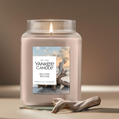 Yankee Candle Sage & Citrus Scented Candle, 22oz Large Jar