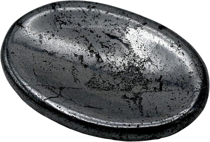 Amazing Gemstone Labradorite Thumb Worry Stone, Anxiety Stone, Healing Crystals - Piedra Crystal Fidget for Gift, Meditation, Calming, Relaxation, Stress Relief - Colors B
