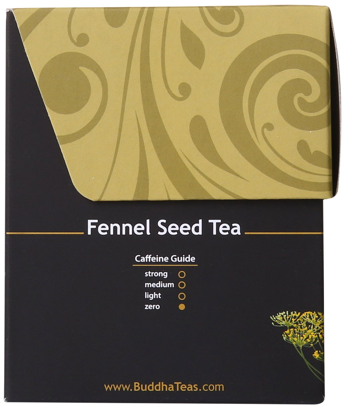 Buddha Teas Fennel Seed Tea, 18 Count (Pack of 6)