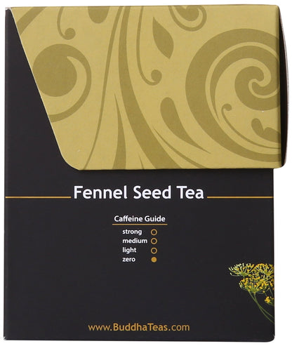 Buddha Teas Fennel Seed Tea, 18 Count (Pack of 6)