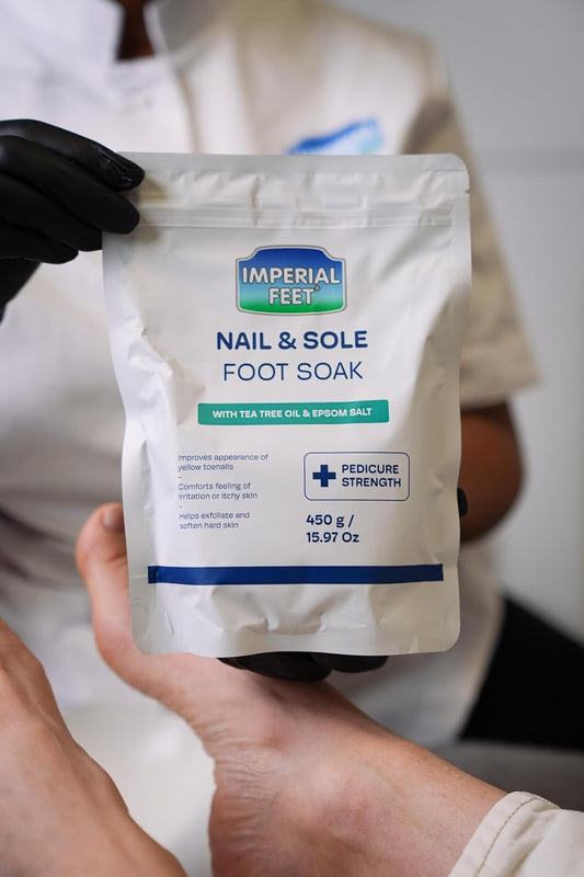 Imperial Feet Epsom Foot Soak – Callus Softening and Relaxing 16oz