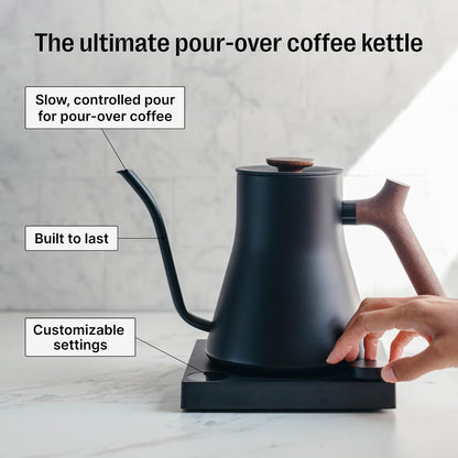 Fellow Stagg EKG Pro Gooseneck Electric Kettle, Brew Timer, 0.9 Liter