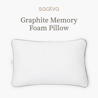 Saatva Cloud Memory Foam Pillow, Gel-Infused Shredded Memory Foam Fill