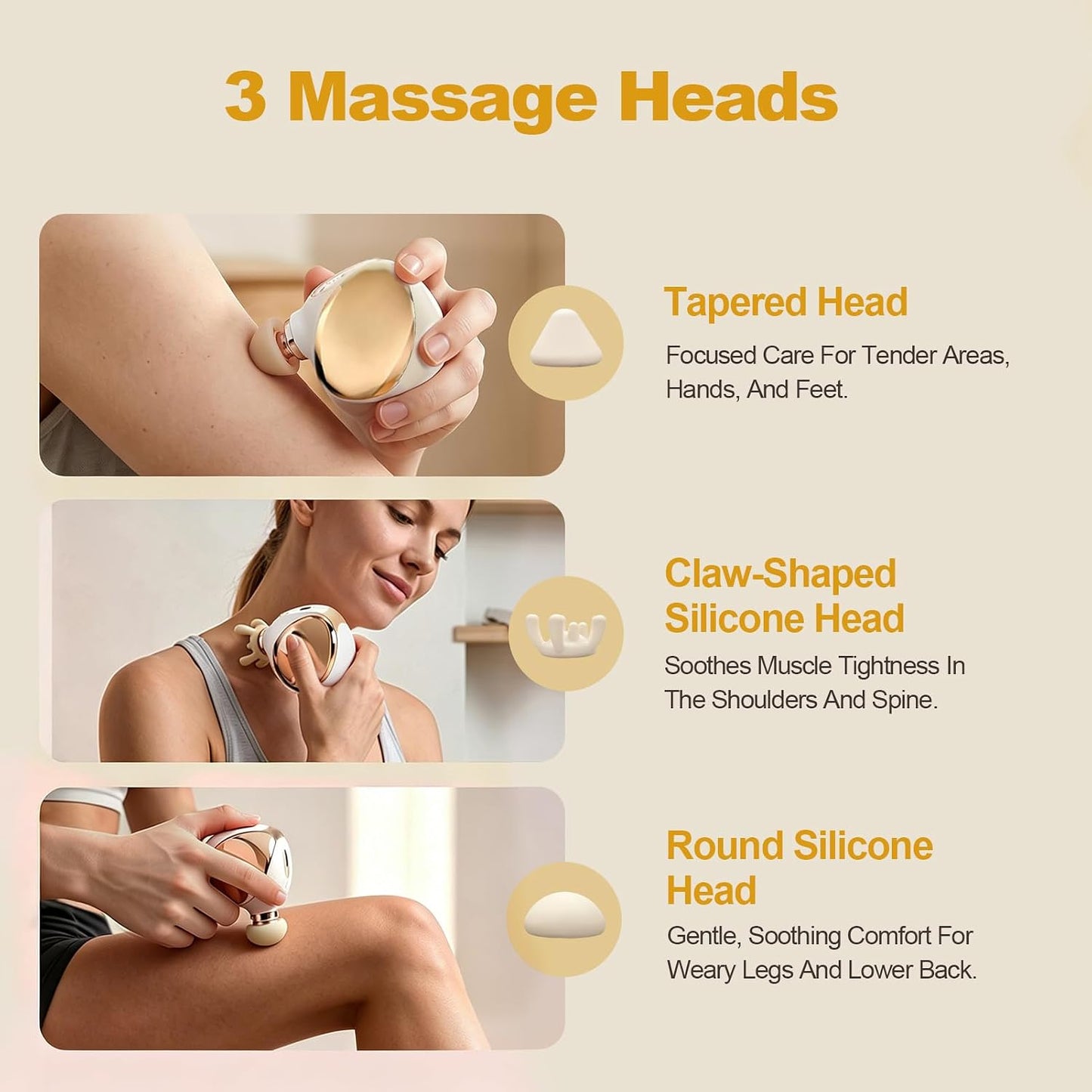 DEITY Mini Massage Gun, Small Handheld Travel Massager with Percussion Deep Tissue, 3 Adjustable Speeds & Smart Power Response, Portable Pocket Massage Gun for Gym & Office
