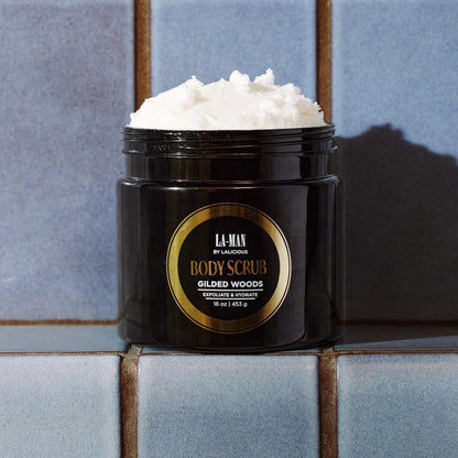 LALICIOUS Endless Summer Exfoliating & Moisturizing Body Scrub | Sugar & Coconut Oil | Pre-Shave Scrub for Ingrown Hairs & Razor Bumps | Gently Buffs & Smooths Sensitive Skin | No Parabens Large 16oz
