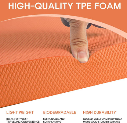 Balance Pad – Stability Trainer for Balance, Stretching, Physical Therapy, Exercise, Mobility, Rehabilitation and Core Training Non-Slip Closed Cell Foam Premium Balance Pad Knee Pad