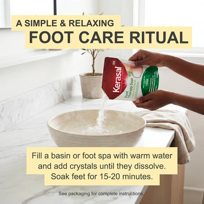 Kerasal Foot Therapy Soak, Foot Soak for Achy, Tired and Dry Feet, 2 lbs
