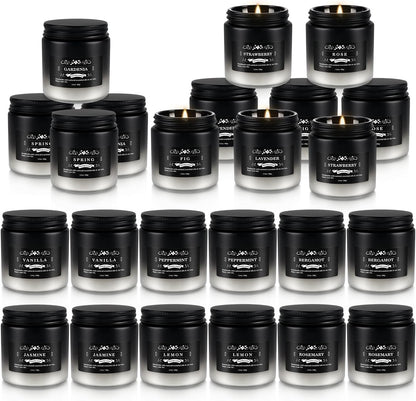 36 Pack Scented Candles Set for Home, Relaxing Stress Relief, Aromatherapy - Natural Soy Wax and Fragrance - Gifts for Women, Mom, Best Friend, Wife, Birthday