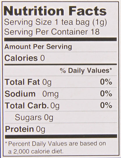 Buddha Teas Passion Flower Tea, 18 Count (Pack of 6)