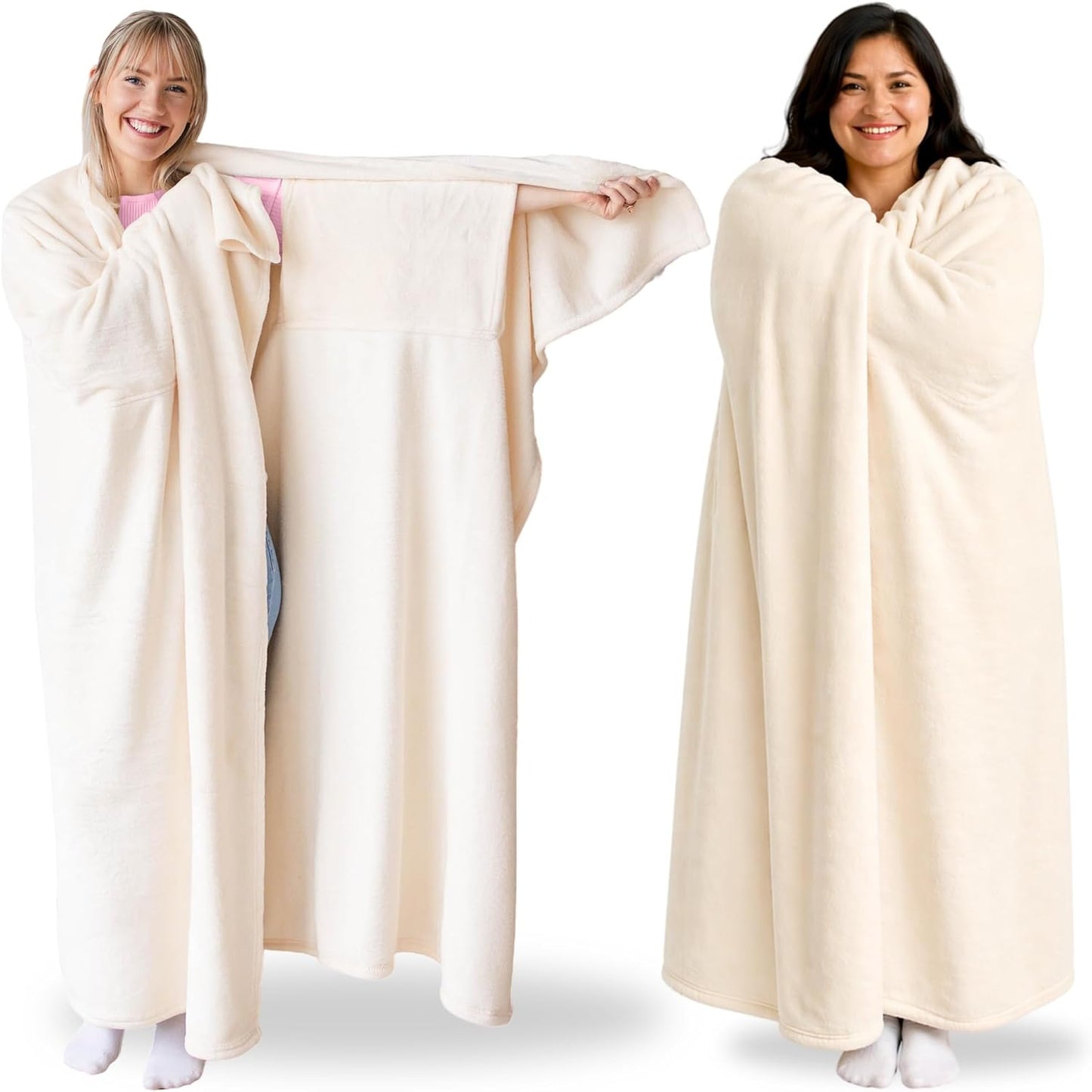 Super Blanky Wearable Blankets for Women & Men, Graduation Day Gift for Her, Cozy Gifts for Women, Wife Birthday Gifts Ideas