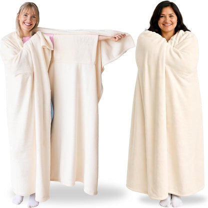 Super Blanky Wearable Blankets for Women & Men, Graduation Day Gift for Her, Cozy Gifts for Women, Wife Birthday Gifts Ideas