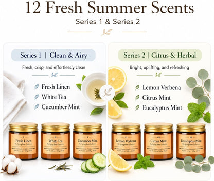 Scented Candles Gift Set,12 Pack Aromatherapy Candles for Home Scented, Aromatherapy Jar Candle Gifts for Women, Natural Soy Wax Amber Candle Set, Scented Candles Set for Birthday Present