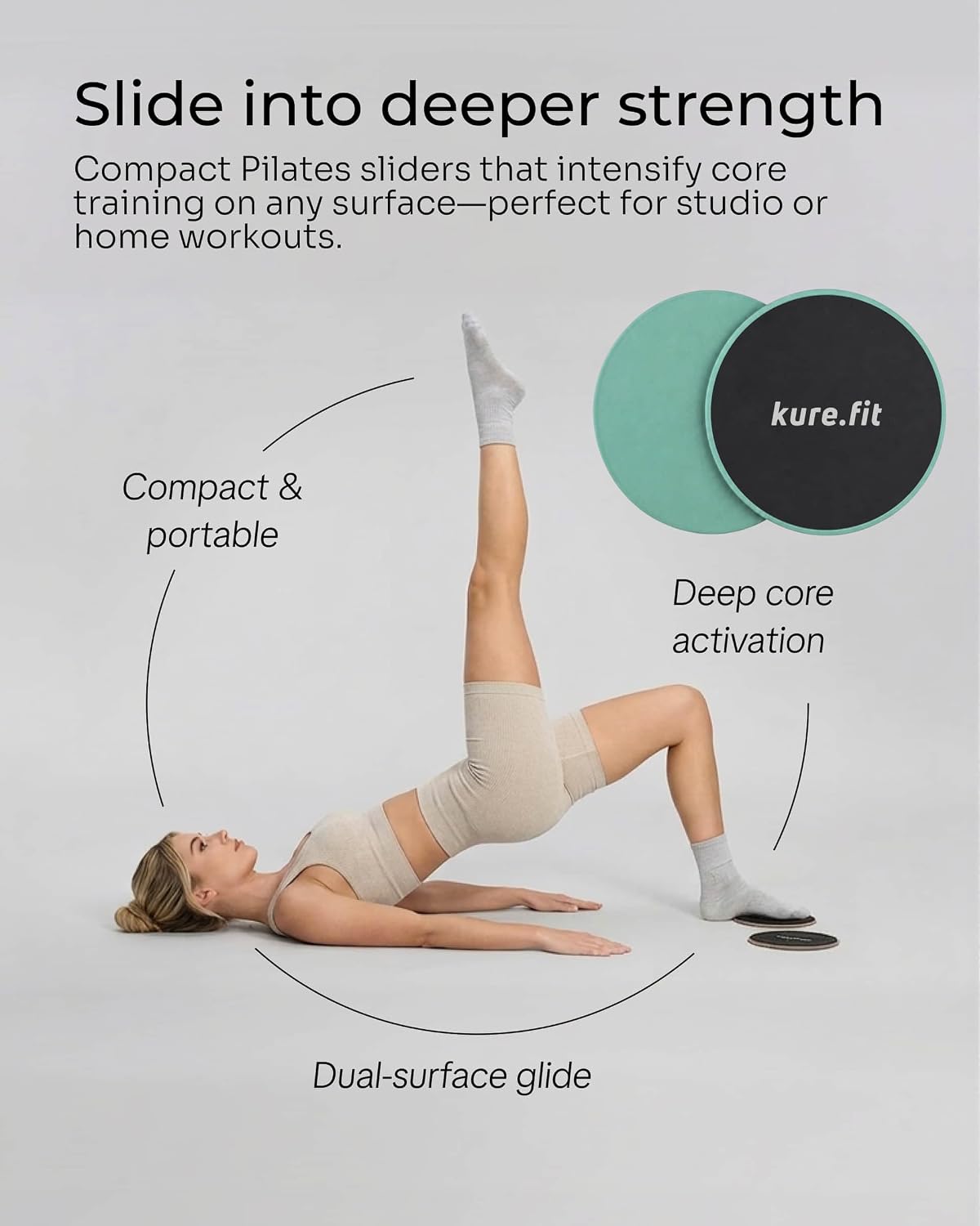 Pilates Kit | Pilates Equipment Set for Home Workouts | Accessories & Guide