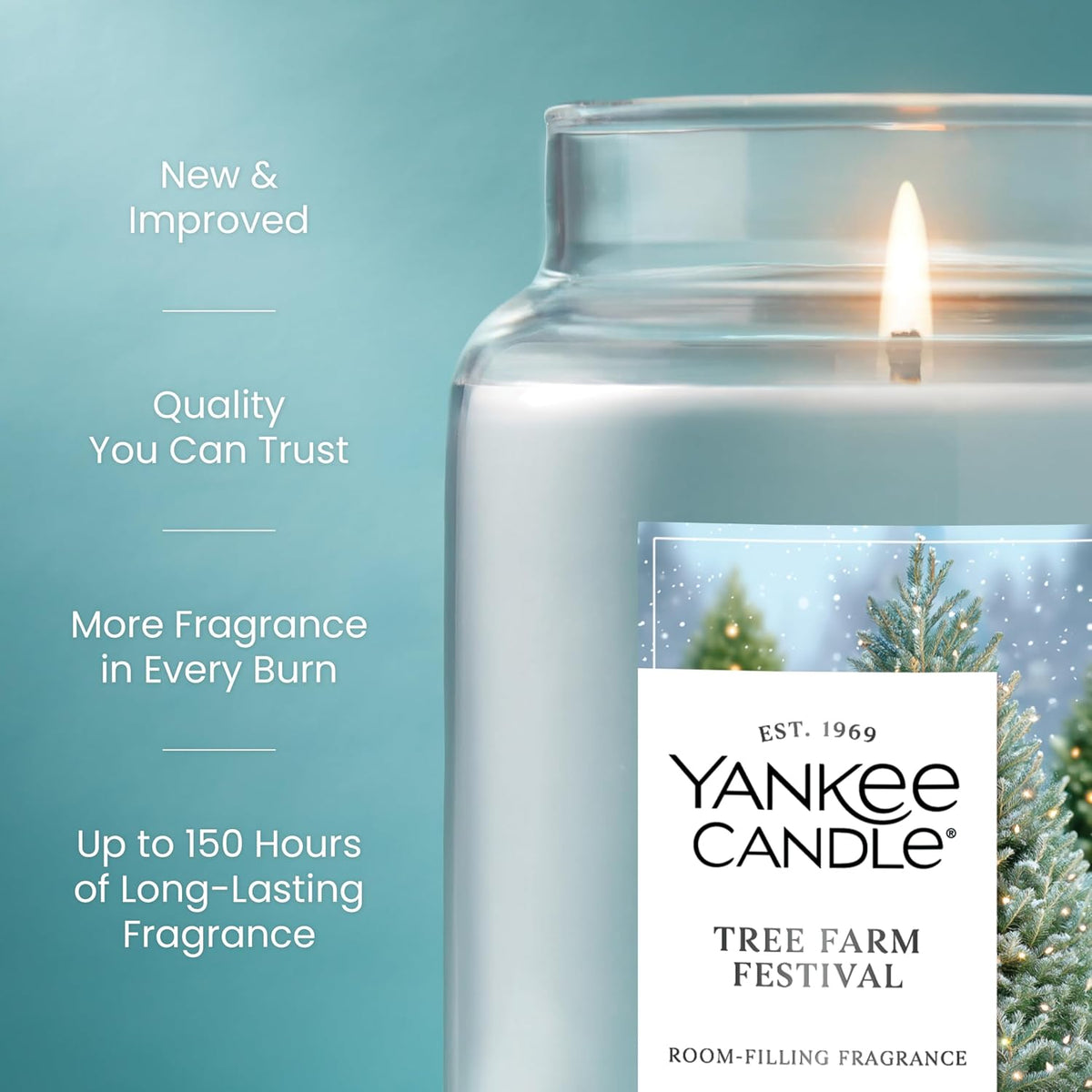 Yankee Candle Balsam & Cedar Scented Candle, 22oz Large Jar