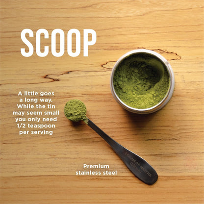 Jade Leaf Matcha - Traditional Starter Set - Japanese Matcha Gift Set Includes: Bamboo Whisk (Chasen), Scoop (Chashaku), Stainless Steel Sifter, Fully Printed Handbook