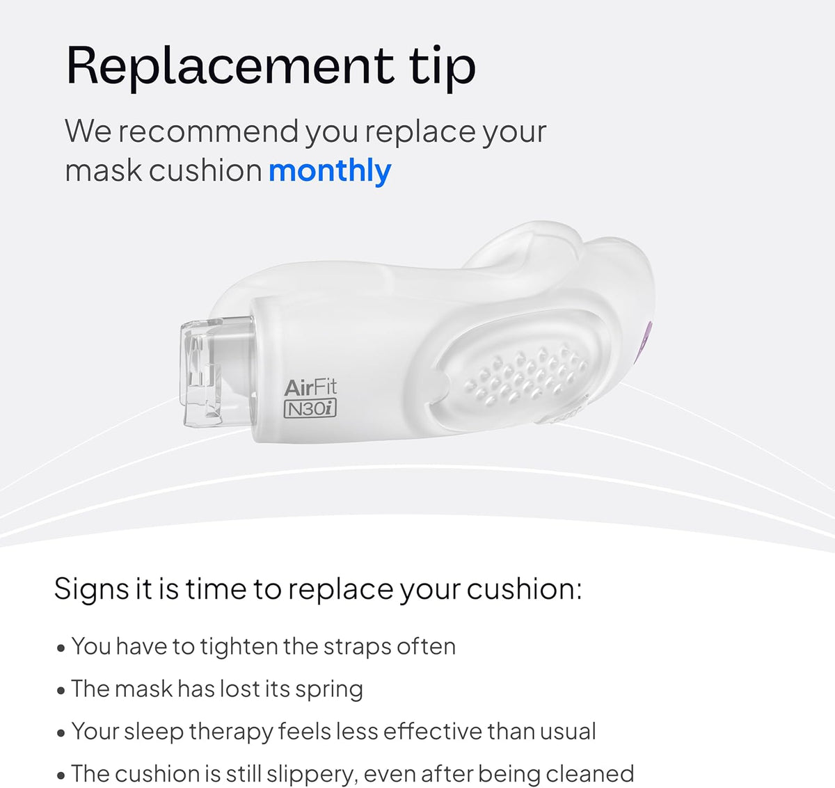 ResMed AirFit N30i Cushion Replacemen, Medium