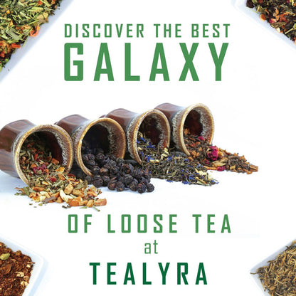 Tealyra - Aloha Hawaii - Pineapple - Hibiscus - Guava - Strawberry - Herbal Fruity Loose Leaf Tea - Hot or Iced - Caffeine Free - 112g (4-ounce)