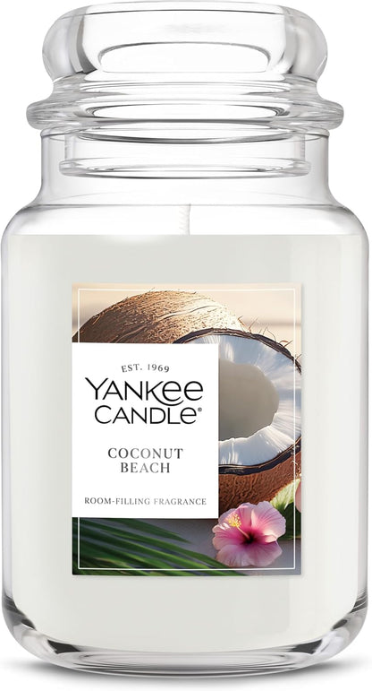 Yankee Candle Pink Sands Scented Candle, 22oz Large Jar