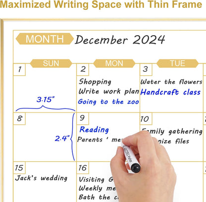 ARCOBIS Monthly Calendar Whiteboard