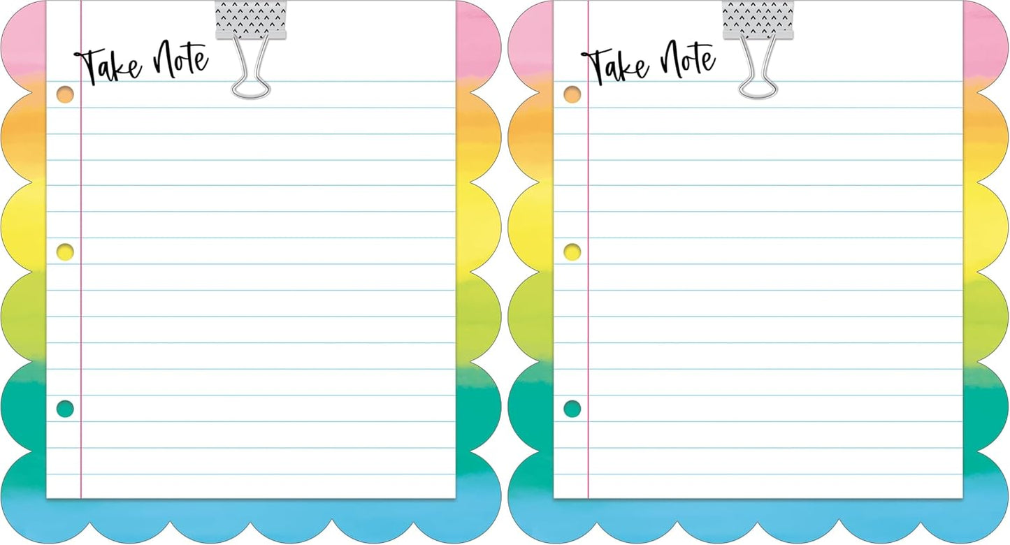 Carson Dellosa Aim High To Do List Notepad―5.75" x 6.25" Paper Stationery, Daily Checklist, Goals, Reminders, Notes, Motivational Organizer (50 sheets)