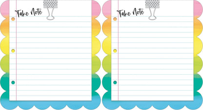 Carson Dellosa Aim High To Do List Notepad―5.75" x 6.25" Paper Stationery, Daily Checklist, Goals, Reminders, Notes, Motivational Organizer (50 sheets)