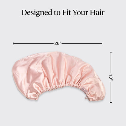 Kitsch Microfiber Hair Towel Wrap for Women – Ultra Absorbent Microfiber Bath Towels for Wet, Curly, Long or Short Hair – Anti-Frizz Hair Wrap, Great Hair Products Gift for Women – Pink