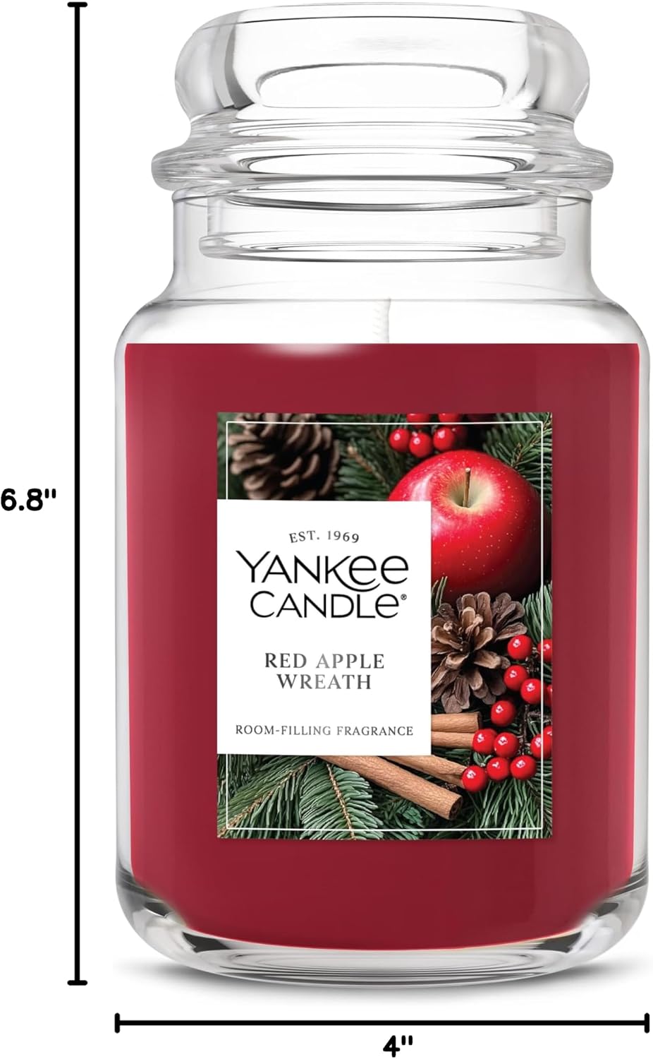 Yankee Candle Balsam & Cedar Scented Candle, 22oz Large Jar