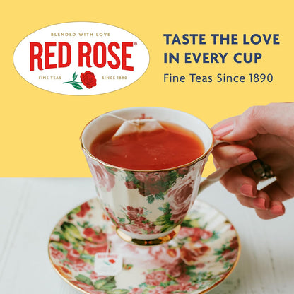 Red Rose English Breakfast, Loose Leaf Black Tea, 12 oz