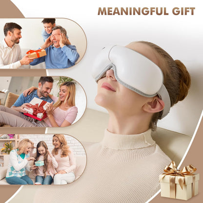 LAOBEN Eye Massager with Heat for Migraine Relief, Dry Eye and Better Sleep