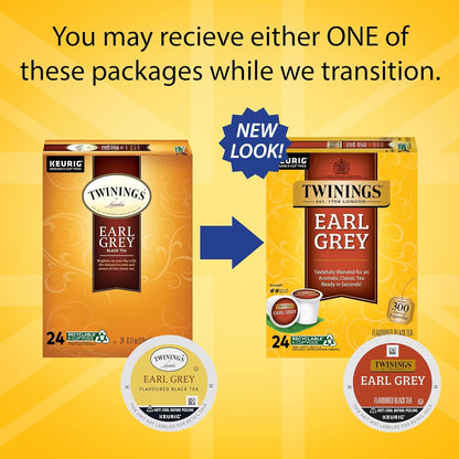 Twinings Earl Grey Tea Keurig K-Cups, 96 Count