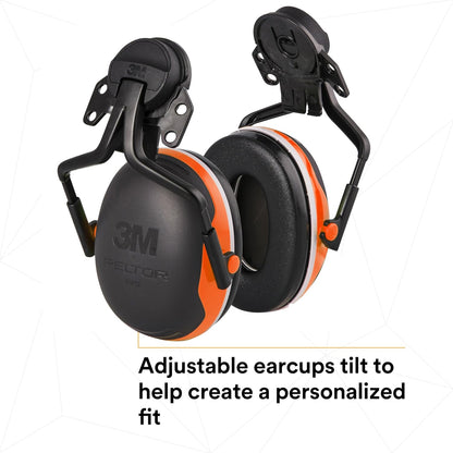 3M PELTOR Hearing Protection Earmuffs, X4 Series Noise Protection, Construction, Manufacturing, Assembly, Sanding