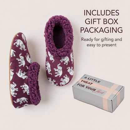 Cozylook Fuzzy Slippers for Women Indoor Soft Sole Slipper Socks