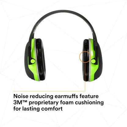 3M PELTOR Hearing Protection Earmuffs, X4 Series Noise Protection, Construction, Manufacturing, Assembly, Sanding