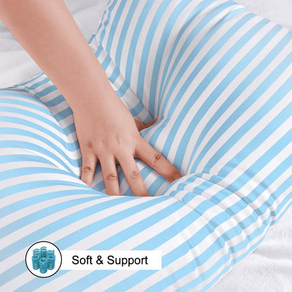 EIUE Hotel Collection Bed Pillows for Sleeping 2 Pack Queen Size，Pillows for Side and Back Sleepers,Super Soft Down Alternative Microfiber Filled Pillows,20 x 30 Inches