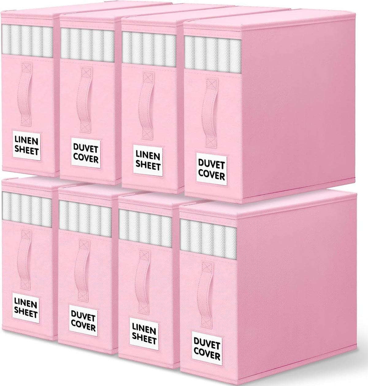 WOWBOX Bed Sheet Organizers and Storage,Closet Organizer Under Bed Storage
