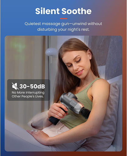 BOB AND BRAD C2 Pro Massage Gun with Heat and Cold Therapy, FSA Eligible & HSA Approved, PT-Developed Deep Tissue Back Massager for Athletes, Men & Women — Birthday & Holiday Gifts