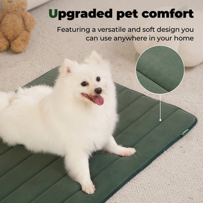 BALANCE Dog Crate Pad, Dog Foam Crate Mat Kennel Pad, Washable Water-Resistant Pet Bed Flat Dogs Cage Mat for Large Dogs