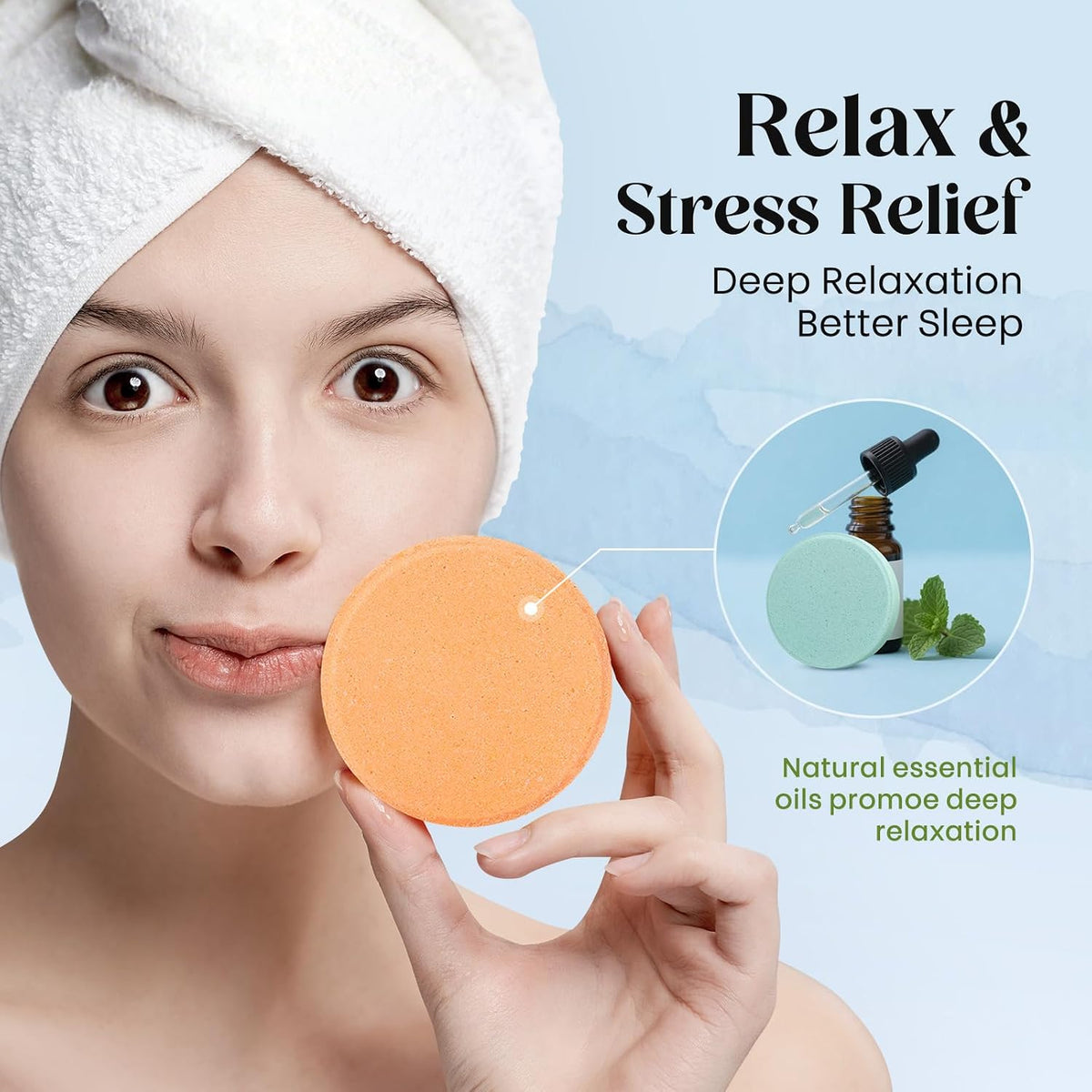 Shower Steamers Aromatherapy, Birthday Gift for Women Teen Girl Mom