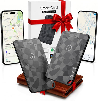 Wallet Tracker Card (iOS and Android), 6-12 Years Battery GPS Smart Card