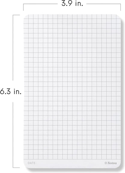 Notsu To Do List Small Desk Notepad 2 Pack 3.9" x 6.3"
