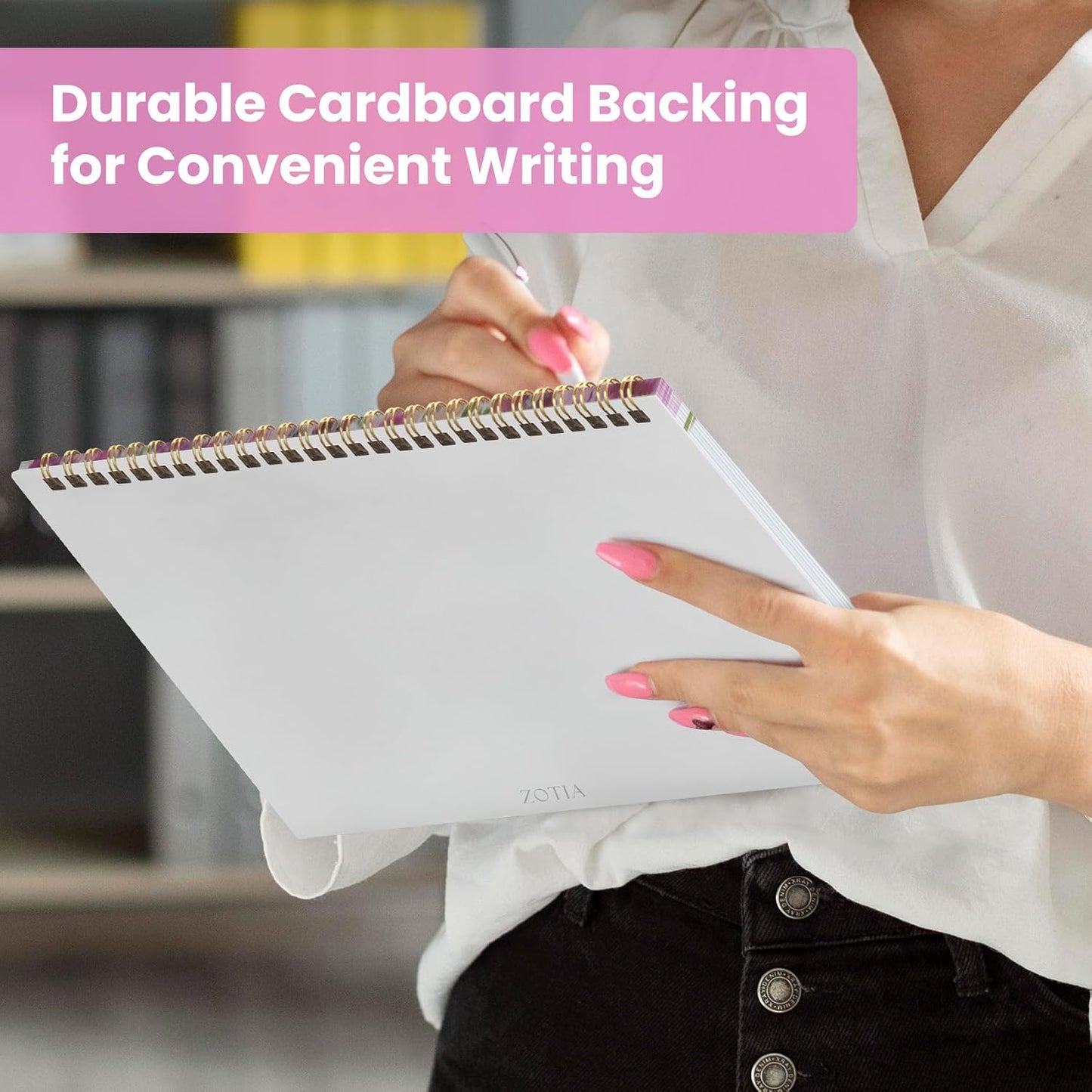 Weekly To Do List Notepad with 52 Undated Sheets（8.5"×11"）- Undated Weekly Planner Notepad for Office Desk Accessories and Supplies - Sunshine Petal