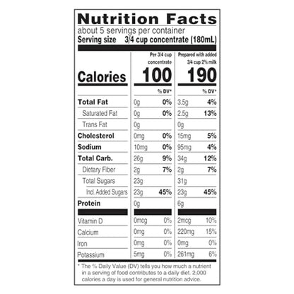TAZO Strawberry Matcha Latte Concentrate, Sweetened Green Tea and Matcha Flavor, 32 Fl Oz Carton (Pack of 2)