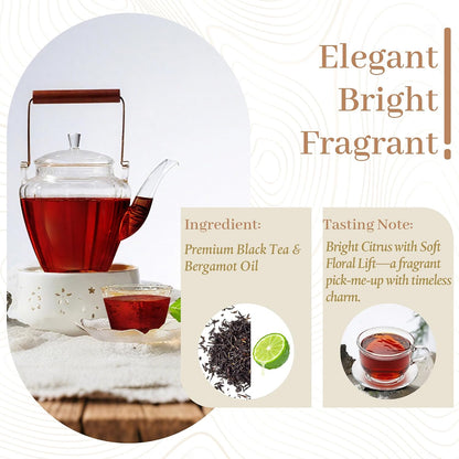 Johou Earl Grey Tea Pods for K-Cup Brewer, 24 pods
