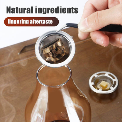 Glass Incense Holder for Sticks, Wooden Incense Stick Holder with Ash Catcher, Modern Insence-Stick Holder, Anti-Ash Flying Incent Holder for Yoga Spa Meditation Zen Home Decor (Transparent)