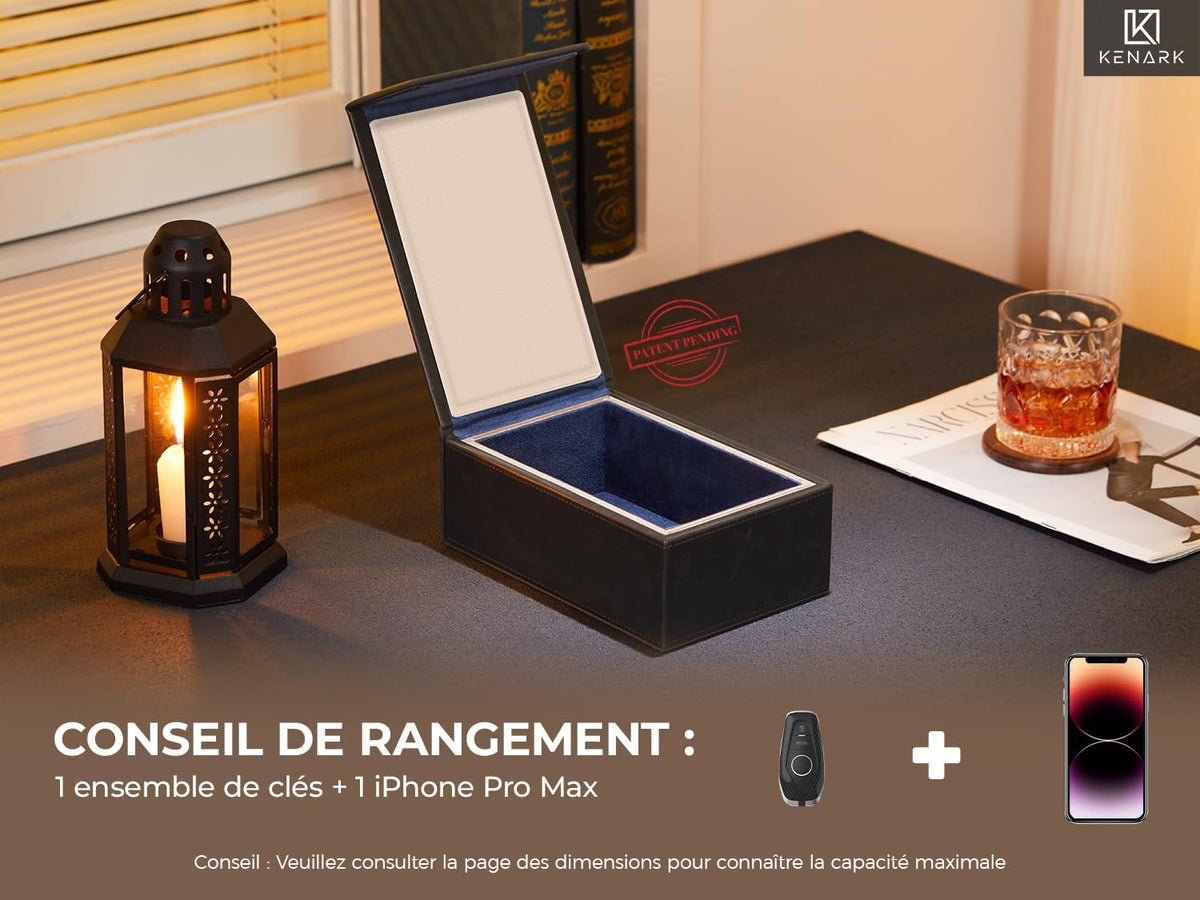KK7 Faraday Box for Car Keys, Signal Blocking RFID Key Fob Protector