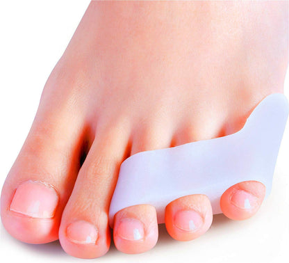 Povihome 10 Pack Pinky Toe Separator and Protectors for Overlapping Toe, Curled Pinky Toes - Spacers for Morton's Neuroma Pain Relief