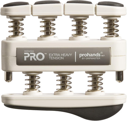 Prohands PRO Hand Exerciser, Finger Exerciser (Hand Grip Strengthener), Spring-Loaded, Finger-Piston System, Isolate and Exercise Each Finger